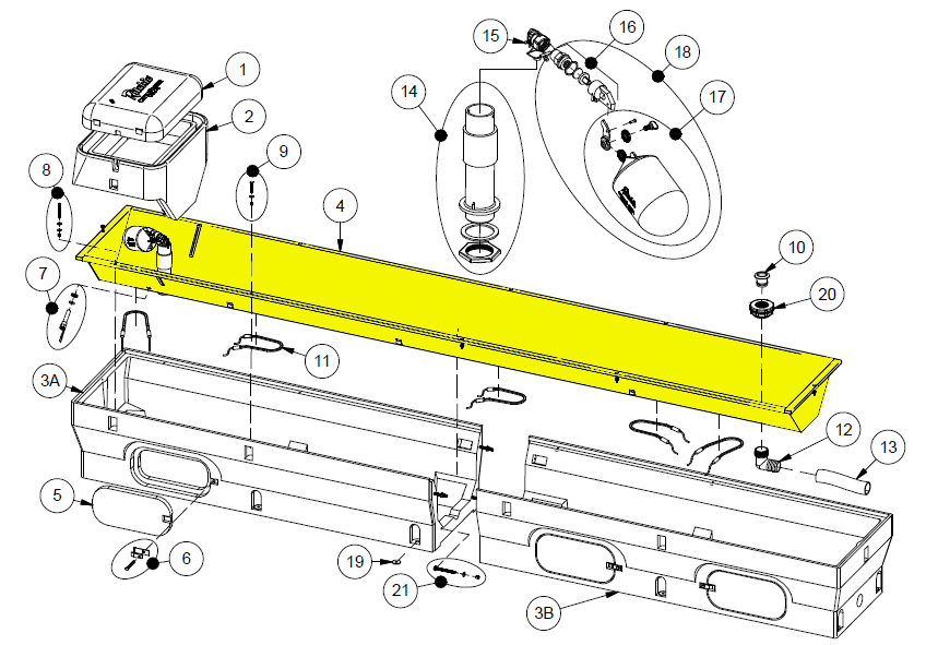 Livestock Water Fountain Product Parts Ritchie Part 16791 Ritchie Part 16791