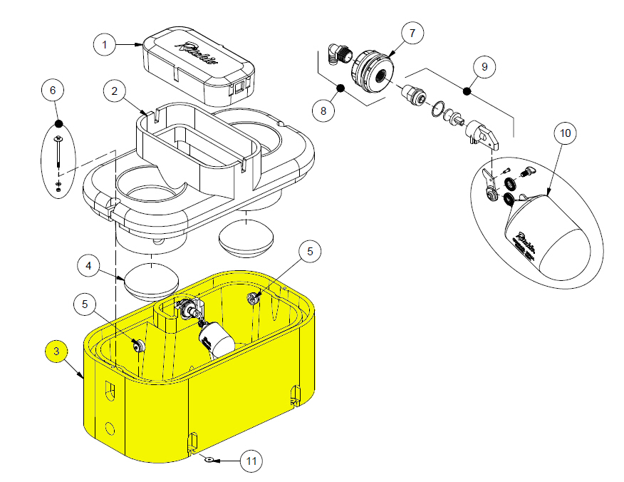 Ritchie Waterer Parts Diagram